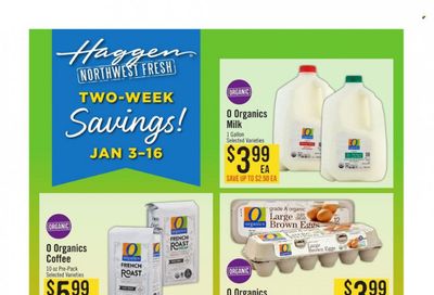 Haggen (WA) Weekly Ad Flyer Specials January 3 to January 16, 2024