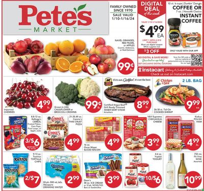 Pete's Fresh Market (IL) Weekly Ad Flyer Specials January 10 to January 16, 2024