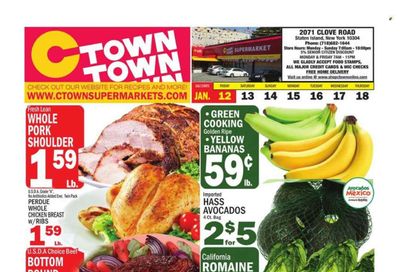 C-Town (CT, FL, MA, NJ, NY, PA) Weekly Ad Flyer Specials January 12 to January 18, 2024