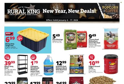 Rural King Weekly Ad Flyer Specials January 4 to January 17, 2024