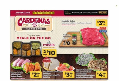 Cardenas (CA, NV) Weekly Ad Flyer Specials January 17 to January 23, 2024