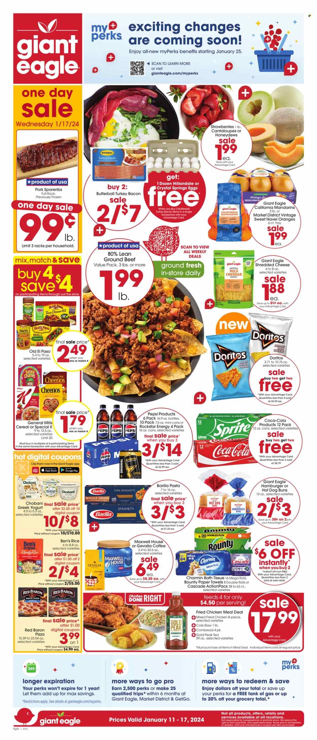 Giant Eagle (OH) Weekly Ad Flyer Specials January 11 to January 17, 2024
