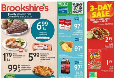 Brookshires (AR, LA, TX) Weekly Ad Flyer Specials January 17 to January 23, 2024