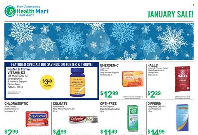 Health Mart Weekly Ad Flyer Specials January 1 to January 31, 2024