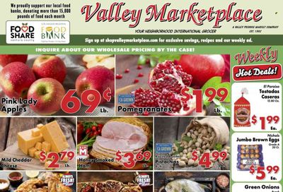 Valley Marketplace (CA) Weekly Ad Flyer Specials January 10 to January 16, 2024