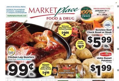 Marketplace Foods (ND) Weekly Ad Flyer Specials January 10 to January 16, 2024