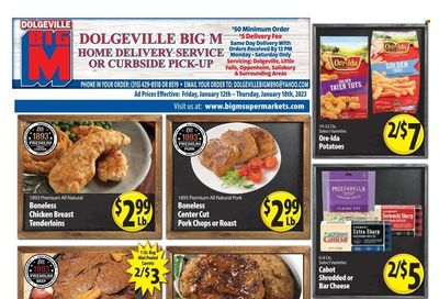 Big M (NY, PA) Weekly Ad Flyer Specials January 12 to January 18, 2024