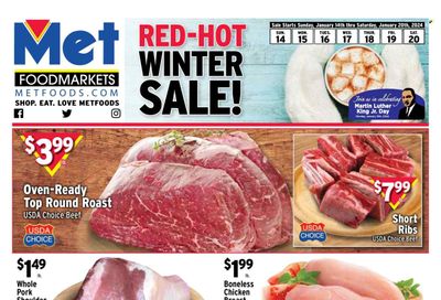 Met Foodmarkets Weekly Ad Flyer Specials January 14 to January 20, 2024