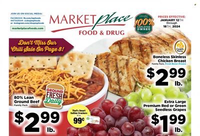 Marketplace Foods (MN) Weekly Ad Flyer Specials January 12 to January 18, 2024