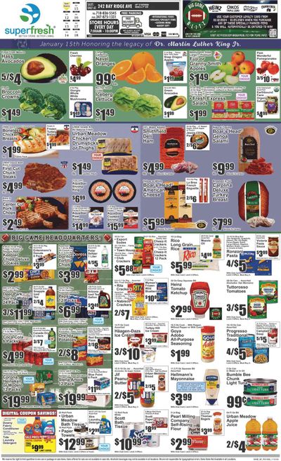 Super Fresh (NY) Weekly Ad Flyer Specials January 12 to January 18, 2024