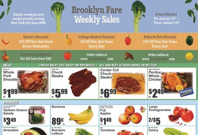 Brooklyn Fare (NY) Weekly Ad Flyer Specials January 12 to January 18, 2024