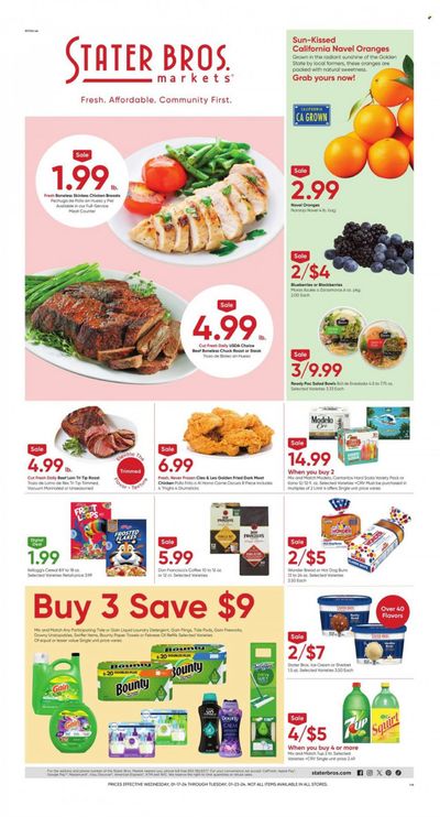 Stater Bros. Weekly Ad Flyer Specials January 17 to January 23, 2024