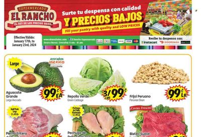 El Rancho (TX) Weekly Ad Flyer Specials January 17 to January 23, 2024