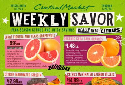 Central Market (TX) Weekly Ad Flyer Specials January 17 to January 23, 2024