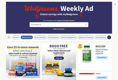 Walgreens Weekly Ad Flyer Specials January 21 to January 27, 2024