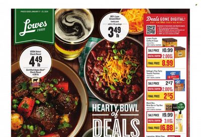Lowes Foods (NC, SC) Weekly Ad Flyer Specials January 17 to January 23, 2024