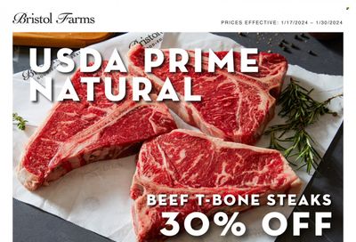 Bristol Farms (CA) Weekly Ad Flyer Specials January 17 to January 30, 2024