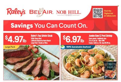 Raley's (CA, NV) Weekly Ad Flyer Specials January 17 to January 24, 2024