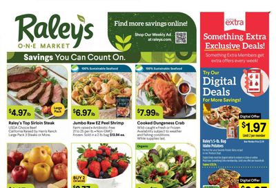 Raley's (CA, NV) Weekly Ad Flyer Specials January 17 to January 23, 2024