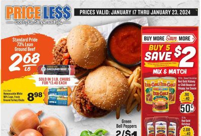 Price Less Foods Weekly Ad Flyer Specials January 17 to January 23, 2024