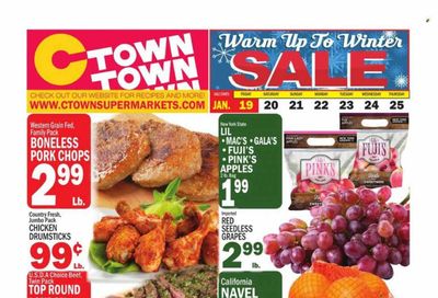 C-Town (CT, FL, MA, NJ, NY, PA) Weekly Ad Flyer Specials January 19 to January 25, 2024