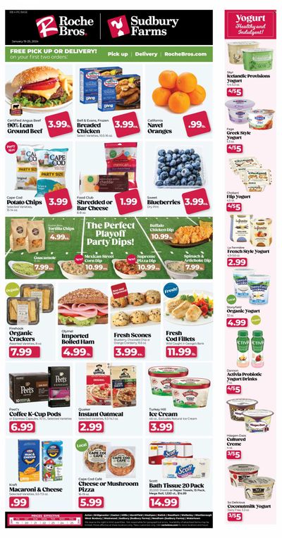 Roche Bros. (MA) Weekly Ad Flyer Specials January 19 to January 25, 2024
