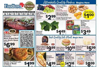 Foodtown (NJ, NY, PA) Weekly Ad Flyer Specials January 19 to January 25, 2024