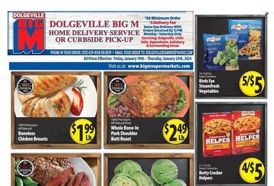 Big M (NY, PA) Weekly Ad Flyer Specials January 19 to January 25, 2024