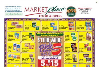 Marketplace Foods (MN) Weekly Ad Flyer Specials January 19 to January 25, 2024