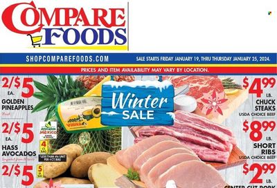 Compare Foods (NY) Weekly Ad Flyer Specials January 19 to January 25, 2024