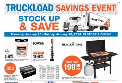 Fleet Farm (IA, MN, ND, WI) Weekly Ad Flyer Specials January 25 to January 28, 2024