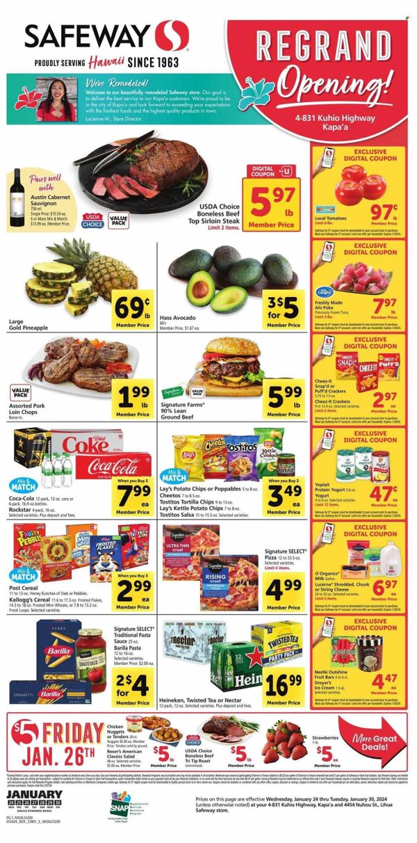 Safeway (HI) Weekly Ad Flyer Specials January 24 to January 30, 2024
