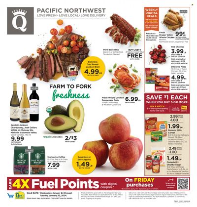 QFC (WA) Weekly Ad Flyer Specials January 24 to January 30, 2024