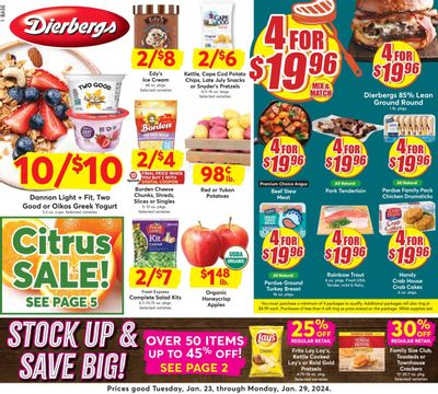 Dierbergs (IL, MO) Weekly Ad Flyer Specials January 23 to January 29, 2024