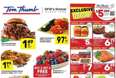 Tom Thumb (TX) Weekly Ad Flyer Specials January 24 to January 30, 2024