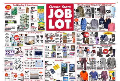 Ocean State Job Lot (CT, MA, ME, NH, NJ, NY, RI, VT) Weekly Ad Flyer Specials January 25 to January 31, 2024