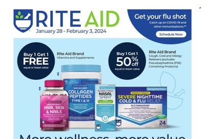 RITE AID Weekly Ad Flyer Specials January 28 to February 3, 2024