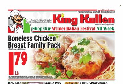 King Kullen (NY) Weekly Ad Flyer Specials January 26 to February 1, 2024