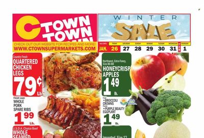 C-Town (CT, FL, MA, NJ, NY, PA) Weekly Ad Flyer Specials January 26 to February 1, 2024