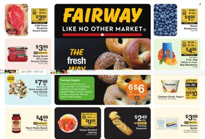 Fairway Market (CT, NJ, NY) Weekly Ad Flyer Specials January 26 to February 1, 2024