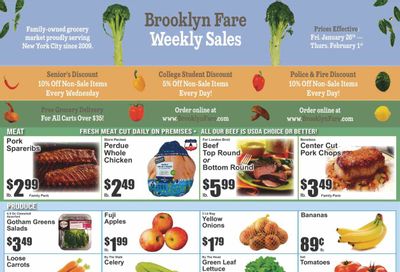 Brooklyn Fare (NY) Weekly Ad Flyer Specials January 26 to February 1, 2024