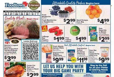 Foodtown (NJ, NY, PA) Weekly Ad Flyer Specials January 26 to February 1, 2024