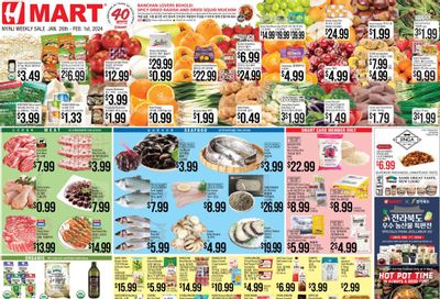 Hmart Weekly Ad Flyer Specials January 26 to February 1, 2024