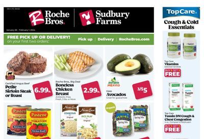 Roche Bros. (MA) Weekly Ad Flyer Specials January 26 to February 1, 2024