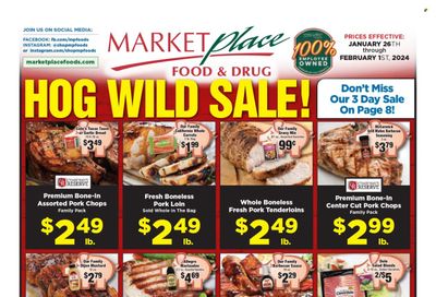 Marketplace Foods (MN) Weekly Ad Flyer Specials January 26 to February 1, 2024