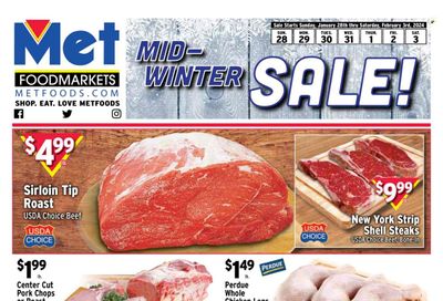 Met Foodmarkets Weekly Ad Flyer Specials January 28 to February 3, 2024