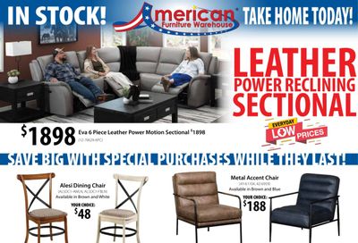 American Furniture Warehouse (AZ, CO, TX) Weekly Ad Flyer Specials January 28 to February 4, 2024