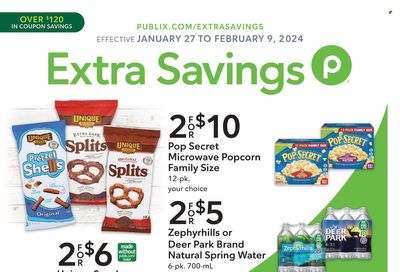 Publix (AL, FL, GA, NC, SC, TN) Weekly Ad Flyer Specials January 27 to February 9, 2024