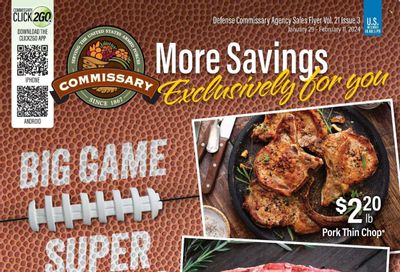 Commissary Weekly Ad Flyer Specials January 29 to February 11, 2024