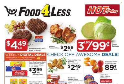 Food 4 Less (IL) Weekly Ad Flyer Specials January 31 to February 6, 2024